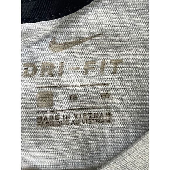 Nike University of Michigan Men's Athletic T-Shirt Gray Dri-FIT Casual Wear - Picture 4 of 7